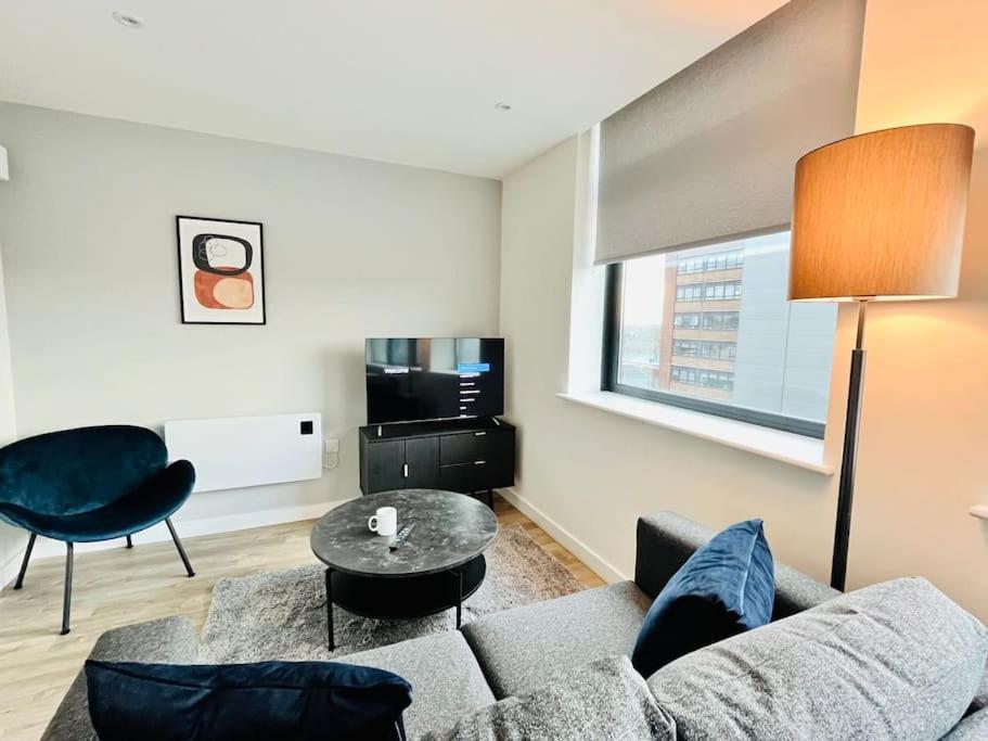 Modern One Bedroom Apartment Near Old Trafford Stadium Manchester Luaran gambar